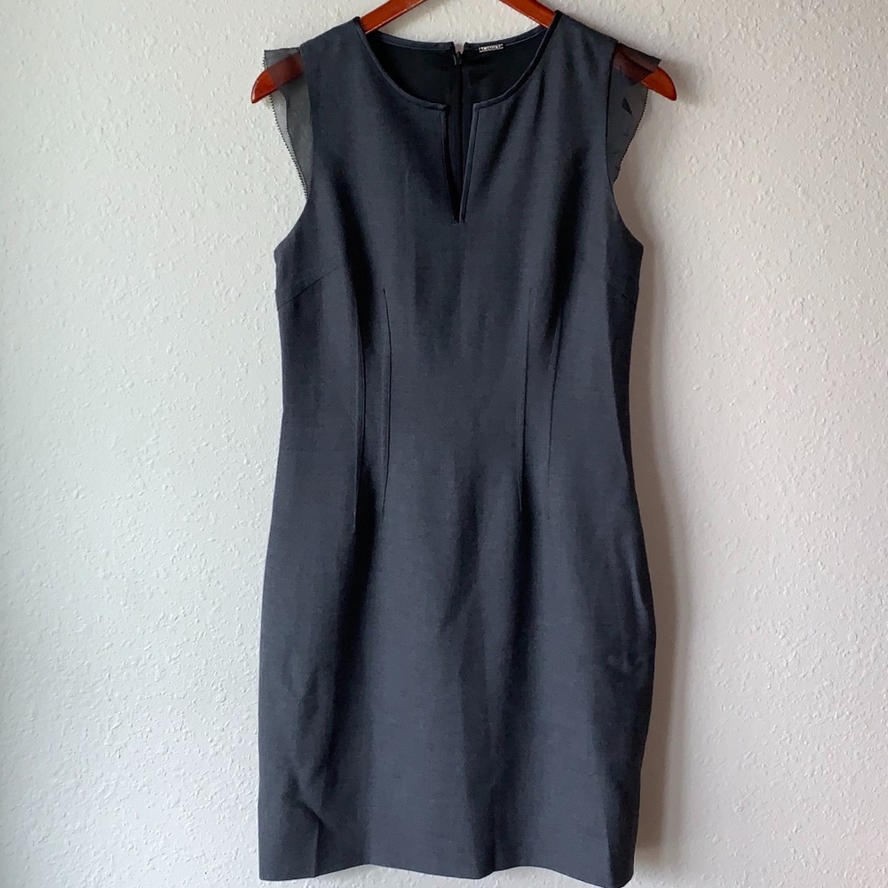 Elie Tahari gray dress